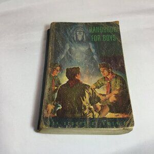 Handbook For Boys - Boy Scouts of America 1948, 5th Edition 8th Print, Feb. 1955